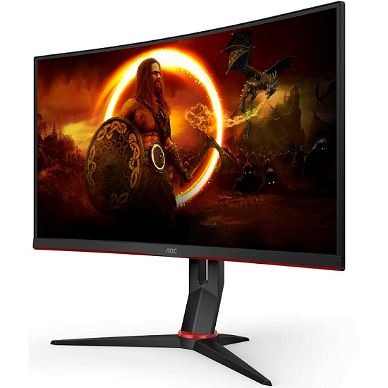 Монитор игровой 27" AOC C27G2U Black-Red