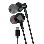 Наушники WALKER H725, Type-C, черные