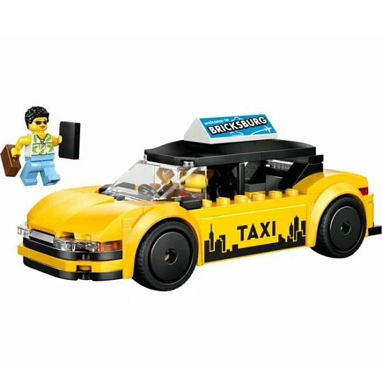 Конструктор LEGO City 60487 Желтое такси