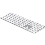 Клавиатура БП DEPPA 71111, белый, алюминий, c цифровым блоком Max Keyboard для MAC, Windows