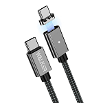 Кабель Type-C <--> Type-C  1.5м WALKER C990 черный, 100W