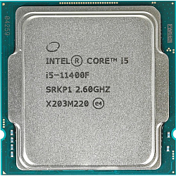 Процессор INTEL Core i5-11400F (2.6GHz, 12MB, LGA1200) tray