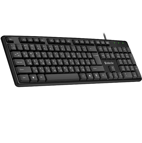 Клавиатура DEFENDER Element HB-520 USB Black