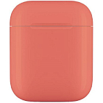 Пластиковый чехол STR Soft-Touch для AirPods пластиковый (оранжевый)