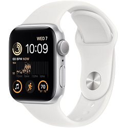 Часы Apple Watch SE Gen 2, (2023), 44 мм, Silver Aluminium