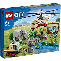 Конструктор LEGO City 60302 Операция по спасению зверей УЦЕНКА 2