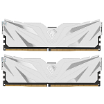 Оперативная память DDR4 16Gb (2x8GB) NETAC 3200MHz, CL16, DIMM, с радиатором, белый (NTSSD4P32DP-16W)