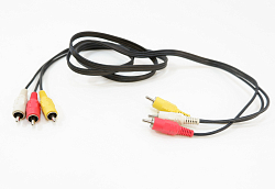 Кабель 3RCA <--> 3RCA  1.0м FUMIKO MA04