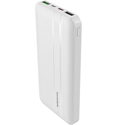 Внешний АКБ BOROFONE BJ9A, Uranus, (20000mAh) (2USB) microUSB, Type-C, 3.0A, белый