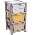 Комод Соломон пластиковый универсальный, 3 секции 1200581