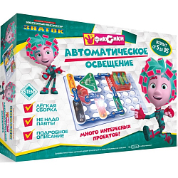 Электронный конструктор ЗНАТОК Фиксики "Автоматическое освещение"