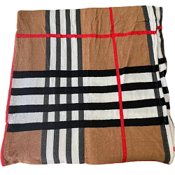 Плед 180*200 бамбуковый "Клетка"