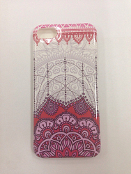 Силиконовый чехол HOCO для iPhone 7/8 матовый, красный (Doren Series)