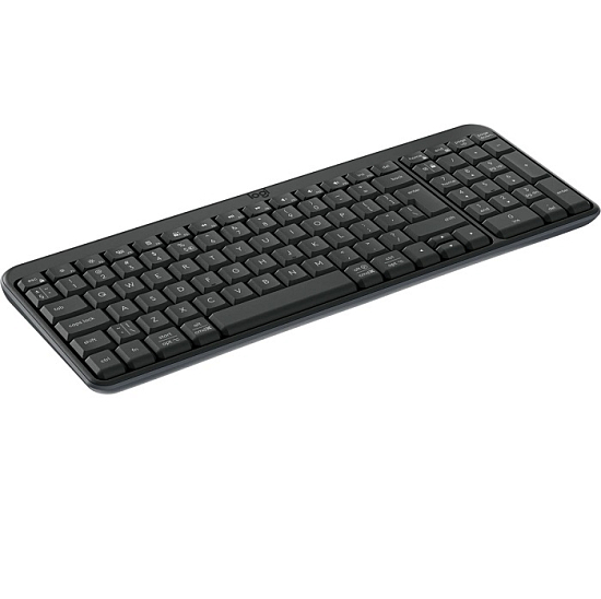 Клавиатура БП LOGITECH K250, графитовый