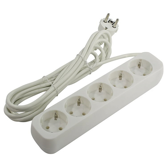 Сетевой удлинитель  3.0м DEFENDER E530 5 розеток с/з