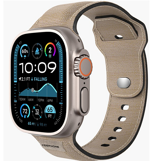 Ремешок KEEPHONE TERRUS IWATCH BAND 49MM (BEIGE)