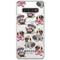 Задняя накладка GRESSO для Samsung Galaxy S10 Plus. Коллекция "Boss Babe". Модель "Love of My Life".