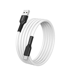 Кабель USB <--> Type C  1.0м SMARTBUY S21 белый (iK-3112-S21bw)