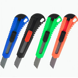 Нож канцелярский 18 мм BRAUBERG "Classic" 230917