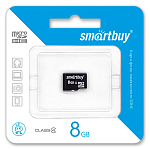 Micro SD  8Gb Smart Buy Class 4 без адаптера