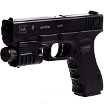 Детское оружие Пистолет «Стрелок», 20 см, с лазером 7530844