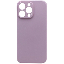 Силиконовый чехол SILICONE CASE NEW ERA для iPhone 14 Pro Max сиреневый