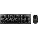 Клавиатура+мышь БП A4TECH 7100N черный, USB