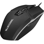 Мышь JETACCESS OM-U58 черно-серая, USB