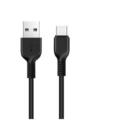 Кабель USB <--> Type-C 1.0м HOCO Easy X13 чёрный