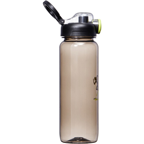 Бутылка для воды, 800 мл, "Движение - жизнь", с поильником, черная 9932868