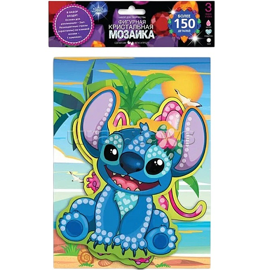 Кристальная мозаика фигурная "Островные друзья" 