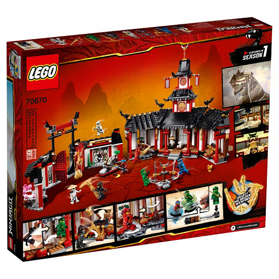 Конструктор LEGO NINJAGO 70670 Монастырь Кружитцу (УЦЕНКА)