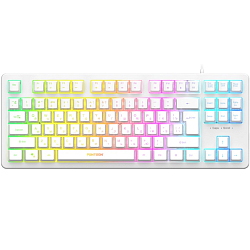 Клавиатура JETACCESS RAINBOW PANTEON M170 белая