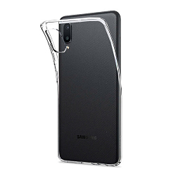 Задняя накладка  GRESSO. Коллекция Air для Samsung Galaxy A02 прозрачный