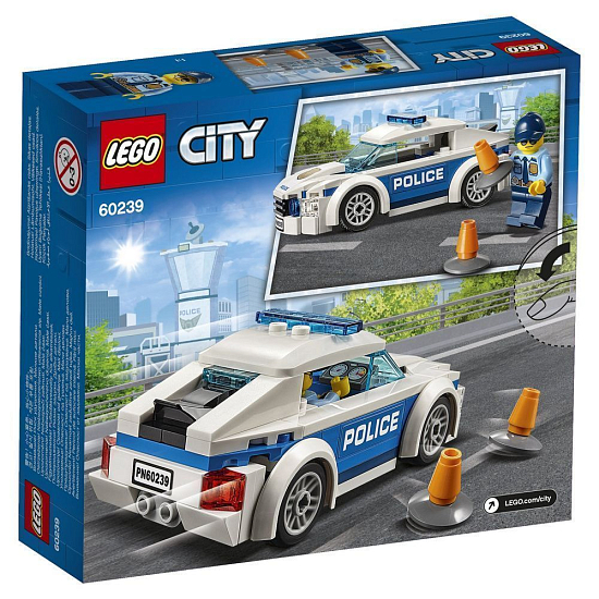 Конструктор LEGO City 60239 Автомобиль полицейского патруля УЦЕНКА