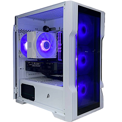 Системный блок игровой TOP BLADE WHITE 240914 (Core i5-12400F/ 32GB DDR5/ 1TB SSD/ RTX4060TI/ DOS)