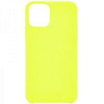 Силиконовый чехол SILICONE Case для iPhone 12/12 PRO №32 лимонный