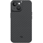 Задняя накладка PITAKA MagEZ Case Pro 3 для iPhone 14 Pro, черный/серый (Black/Grey Twill) 1500D