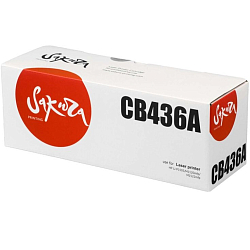 Картридж SAKURA CB436A для HP LJ P1505/M1120mfp/M1522mfp, черный, 2000 к.