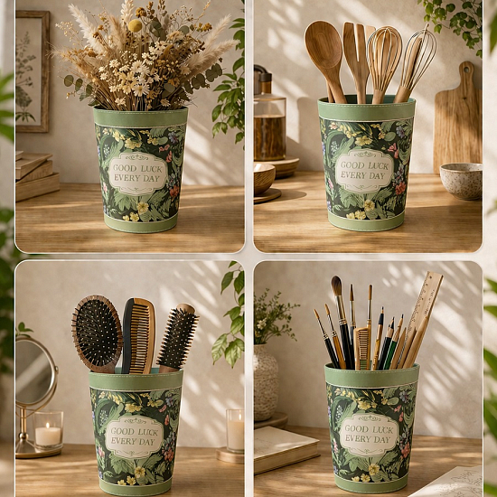 Кашпо для цветов Зеленые цветы