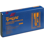 Набор инструментов ТУНДРА в кейсе 1/4" и 3/8", 39 предметов 881849