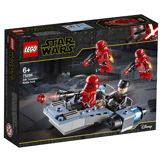 Конструктор LEGO Star Wars 75266 Боевой набор: штурмовики ситхов