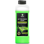 Автошампунь GRASS Active foam light, светло-зеленый, 1л, для бесконтактной мойки