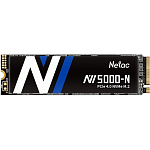 Накопитель SSD M.2 1Tb Netac NV5000-N, PCIe 4.0 x4, NVMe, R/W 4800/4600, с радиатором (NT01NV5000N-1T0-E4X)