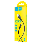 Кабель USB <--> Lightning  1.0м HOCO X25 Soarer чёрный