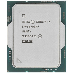 Процессор INTEL Core i7-14700KF OEM Soc-1700 (Raptor Lake, Intel 7, C20(12EC/8PC)/T20, Performance Base 3,4GHz(PC), Turbo 5,6GHz, Max Turbo 5,6GHz