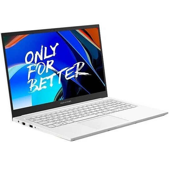 Ноутбук 15.6" Maibenben M555 (AMD Ryzen 5-5500U/ 8GB/ SSD 512GB/ Linux) Белый