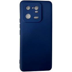 Задняя накладка SILICONE COVER для Xiaomi 13 Pro 5G №3 Синий космос