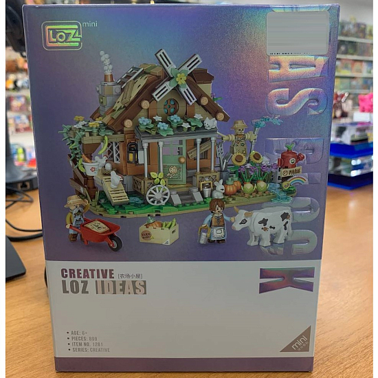 Конструктор LOZ 1281 Сельский Коттедж