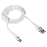 Кабель USB <--> Type-C 1.0м WALKER C580 белый